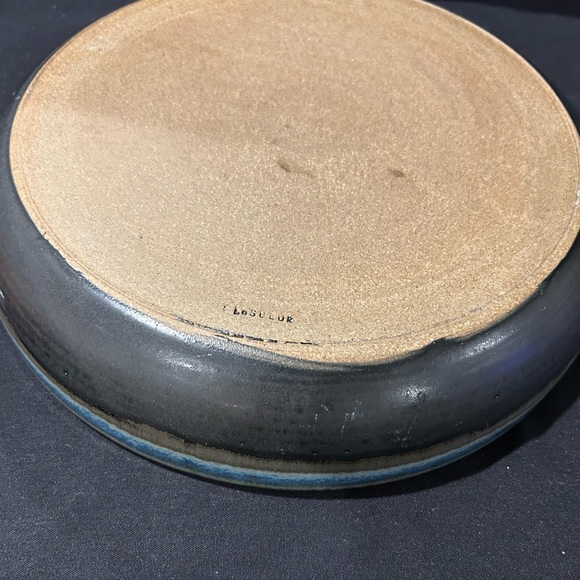 Kathleen LeSueur pottery 11.5” signed bowl. - Picture 6 of 8